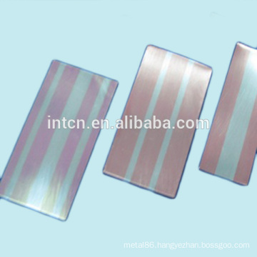 Silver copper bimetal strip RoHS approved